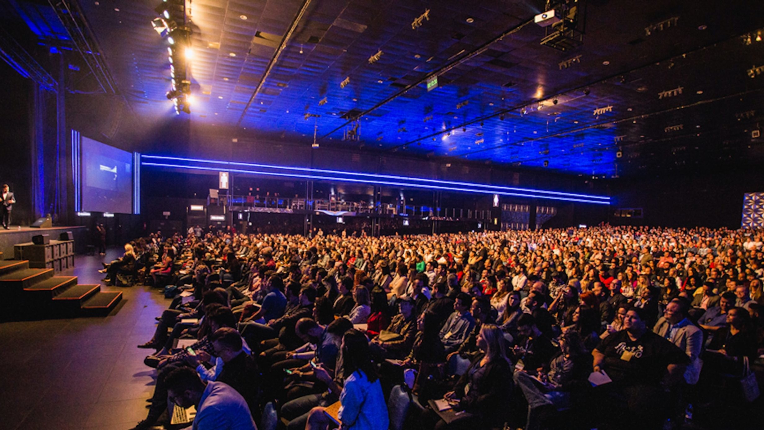 Salle de conférence lors d’un événement